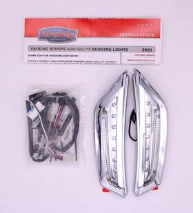 3903 Kuryakyn Led Fairing Intake Scoops Part Number -
