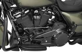 6443 Kuryakyn Precision Inner Primary Cover Gloss Black #6443 Harley Davidson