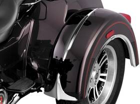 7216 Kuryakyn Rear Leading Edge Fender Accents For Trikes Chrome