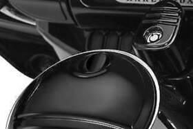 Kur7428 Kuryakyn 7428 Push Button Fuel Door Latch Black