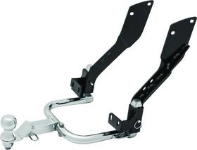7657 Kuryakyn Receiver Hitch Fits 14-up Touring Models Black And Chrome