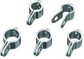 7942 Kuryakyn Fits 1.35inch Magnum Quick Clamp Chrome Each