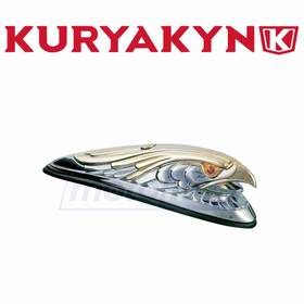 9026 Kuryakyn Eagle Head Fender Ornament For Body Covers And Trim Tf