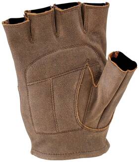 094464 Kuryakyn 94464 Leather By River Road Buster Vintage Shorty Gloves Black - 2xl