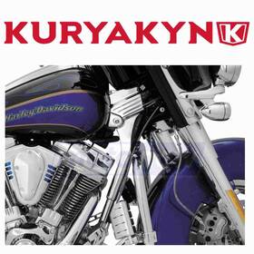 Fgr6 Kuryakyn Mn/fgr6 Deluxe Neck Covers For 2003-2005 Harley Davidson Flhti Electra Tm