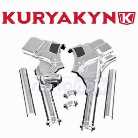 Fk3j Kuryakyn Mn/fk3j Deluxe Neck Covers For 2006-2007 Harley Davidson Flhx Street Glide Ht