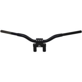 La-7335-02b La Choppers 1 1/4 Inch Kage Fighter T-bars 6 End Rise Black Straight #la-7335-02b