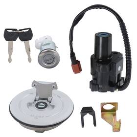 Qs611312qr Lablt Ignition Switch Lock Fuel Gas Cap Key For 2013-2018 Honda Cb500f Cb500x Cbr500r