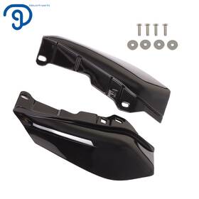 Lp728808ks Labwork Black Mid-frame Air Heat Deflectors Fit For 09-16 Touring Electra Street Glide