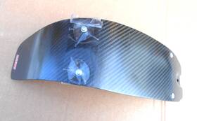 66-10272 Light Speed Yz250f Carbon Skid Plate Frame Guard Glide 03-05 Motocross Shlf