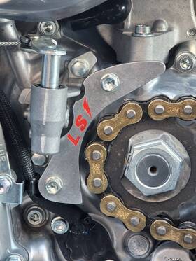 431-00423 Lightspeed Carbon Fiber Case Saver Yz450f 2023-25