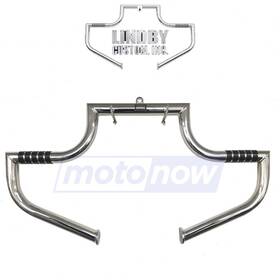 Wa50 Lindby Mn/wa50 Magnumbar Front Highway Bar For 1997-2020 Harley Davidson Flhr Road Qi