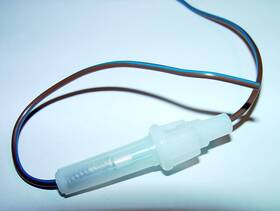 06-0844 Lucas Bsa Triumph Norton Oif Oem Fuse Holder 35 Amp With Blue And Brown Lead