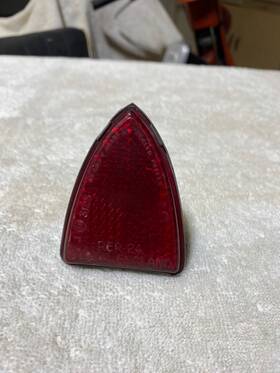 Rer-24 Lucas Of England Triumph Bsa Red Triangle Reflector Rer 24 Bs 2515 Bealed 3125 Genuine