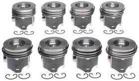 2243525 Mahle Oe Cummins B 102l37 A1 Std With Pc Eng Pack Piston Set Of 6
