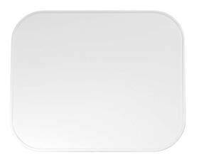 509891 Maier Manufacturing Universal Rectangular Number Plate 10 Inch L X 12 W White