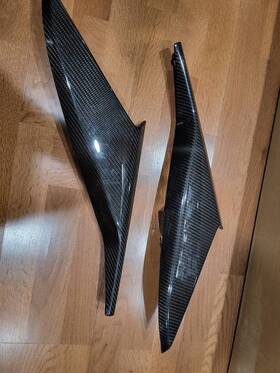 06701731560061920025633721 Maserati Mc20 Carbon Fiber Rear Quarter Panel Side Skirts Stock Part 2 Pieces