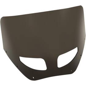 2350-0461 Memphis Shades Roadwarrior Cafe Shield - Vented Dark Black Smoke -11