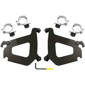 Meb2010 Memphis Shades - Trigger-lock Mount Kit For Bullet Fairing Black