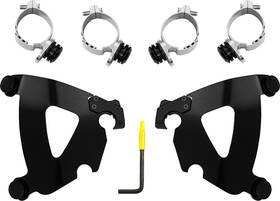 Memphis Shades Meb2076 Road Warrior Mounting Kit - Black Chief