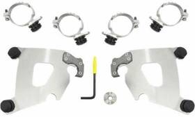 Mek2015 Memphis Shades Trigger Lock Mount Kit Polished For Cafe Fairing