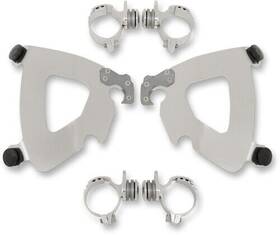 Mek2024 Memphis Shades Gauntlet Fairing Trigger Lock Mounting Kit Polished