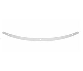 Mem0942 Memphis Shades Stainless Steel Solid Windshield Trim - Polished