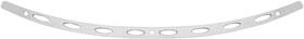 Mem0946 Memphis Shades Stainless Steel Windshield Trim Polished Chrome