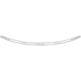 Mem0974 Memphis Shades Windshield Trim - Polished Slots Flh