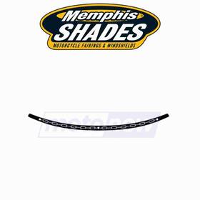 0wnr Memphis Shades Mn/0wnr Stainless Steel Chain Windshield Trim For 2014-2019 Harley Ho