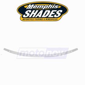 627e Memphis Shades Mn/627e Stainless Steel Solid Windshield Trim For 2010-2013 Harley Bw