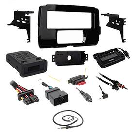 R-bc-hdr-k3-ekmr1 Metra-enrock Complete Single-din Stereo Installation Kit Handlebar Interface 22 Inch Antenna