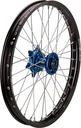 Mf-16021-bkbu Moose Offroad Fits Sx-1 Front Wheel Assembly For Husqvarna Gas Ktm - Black