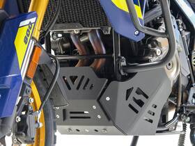 Moose Offroad Px1743 Skid Plate Black Motorcycle Off-road