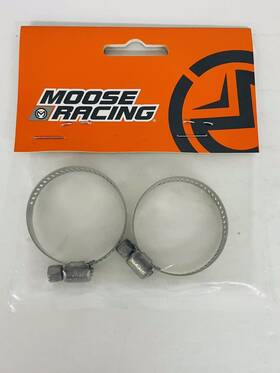 2402-0172 Moose Racing Stainless Steel Hose Clamp 13-38mm 2 Pack #2402-0172