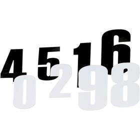 80013 Moose Racing Number 4.5 Inch - No.3 Black