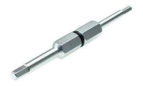 08-0382 Motion Pro Allen Bit For T-handle Wrench .25 Inch Socket 3mm/4mm