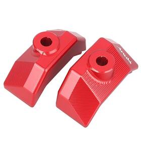 77usa Motorshop 532611840817 Rear Fitk Spindle Chain Adjuster Block Fit Kawasaki Z800 2012 - 2015 Red