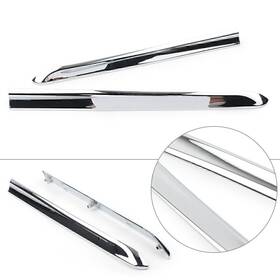 Motorshop168 550730135102 Chrome Color Left Right Saddlebag Mouldings For Honda Goldwing Gl1800 2001-11