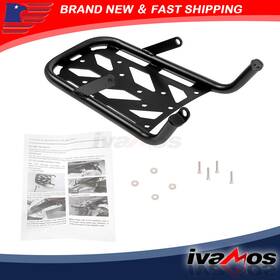 Tr-1920-bk Munirater For Kawasaki Klx 230 20-24 Motorcycle Rear Rack Luggage Storage Carrier New