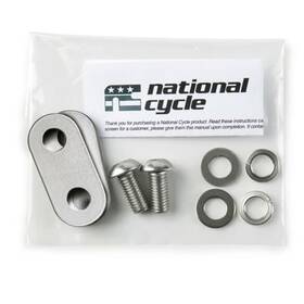 National Cycle Bag#4014-38mm Footrest Mount/pair Stainless 38mm Comfort Bar Gl1800