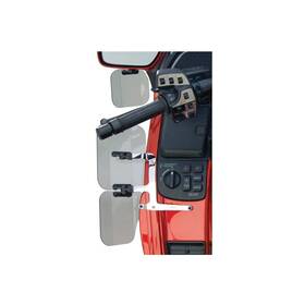 Cl77-n5114 National Cycle Fairing Mount Wing Deflectors - Light Tint Standard N5114cl77