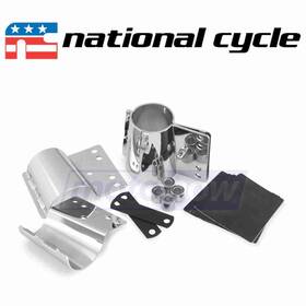 33qk National Cycle Mn/33qk Cj And Ch Series Mount Kit For Standard Forks 2004-2009 Bu