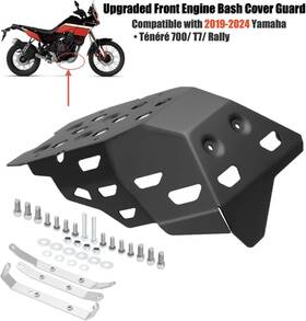 1975340012 Nationwide Aluminum Engine Skid Plate Bash Guard For Yamaha Tenere 700 T7 2019-2024 Black