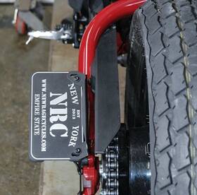 New Rage Cycles 781159835018 Ftr-side Side Mount License Plate Ind
