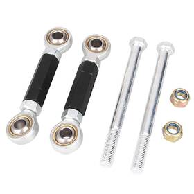 Newyoutube 550726110885 Black Rear Lowering Links Kit For Suzuki Hayabusa Gsxr 1300 1999-2020 Adjustable