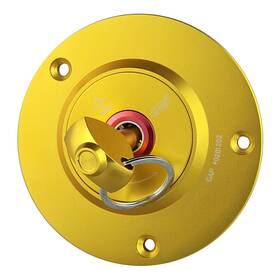 Oginodaisukeusa 310004551225 Cnc Fuel Gas Tank Cap Cover Fit Suzuki Gsxr 600 750 1000 Gold 2004-2011 Aluminum