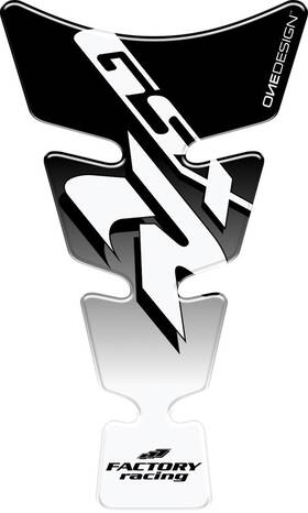 Cgs23p One Emblems Tankpad Gsxr Clear Suz