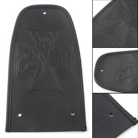 Onegogogo 612345256709 Rear Fender Bib Pu Cover Pad For Harley Road Glide Fltrx Cross Stitching