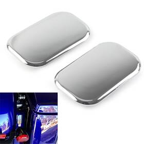 Orangeltduk 330000276267 Antenna Hole Plug Filler Cover For Harley Road Street Glide King Flhr Chrome